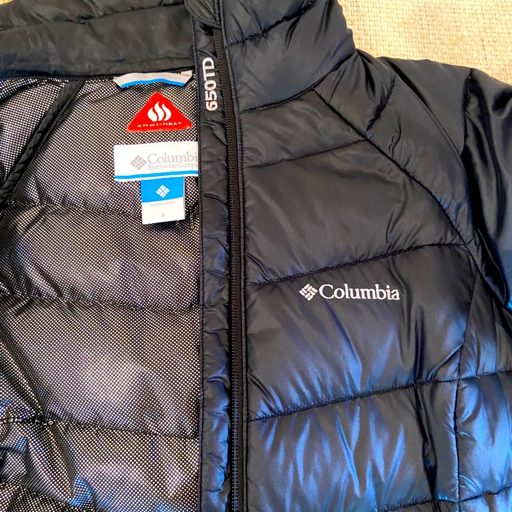 Columbia Black Puffer Jacket